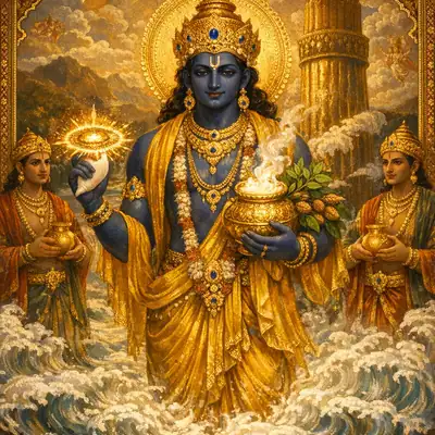 Dhanvantari portrait