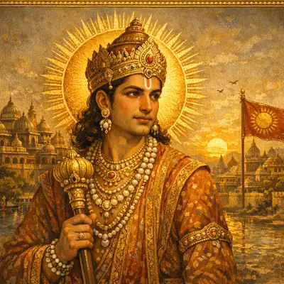 Maharaja Ikshvaku portrait