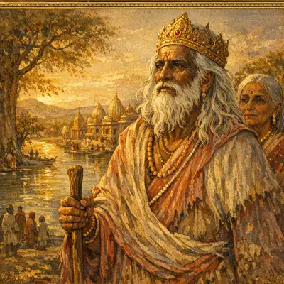 Maharaja Raivata portrait