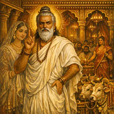Rishi Yajnavalkya portrait